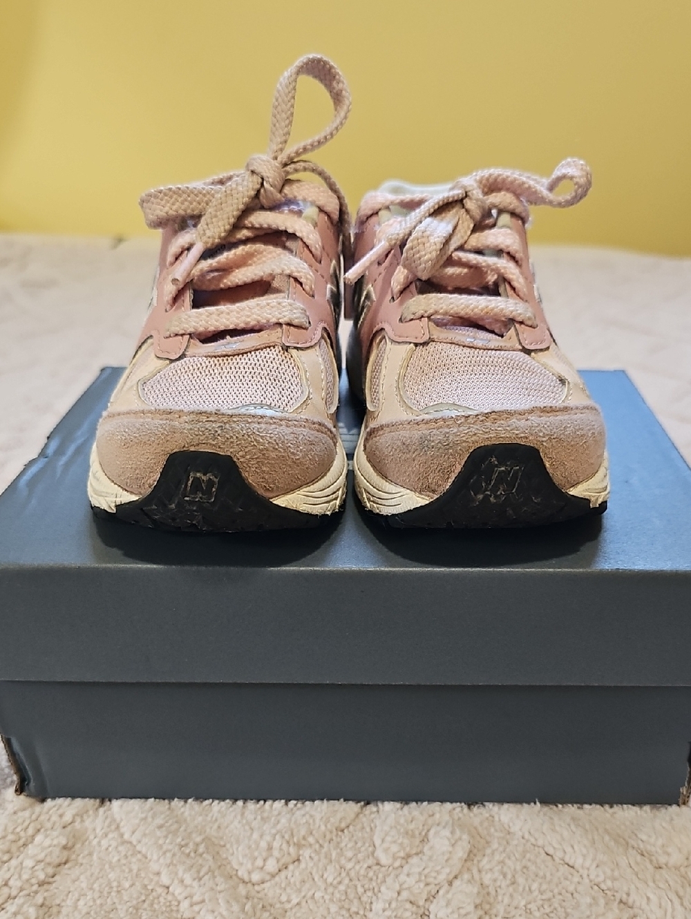 New Balance 2002 Athletic Shoe - Baby / Toddler - Pink Sand / Quartz Pink - Picture 2 of 6
